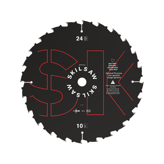 10 In. 24T General Purpose Circular Saw Blade