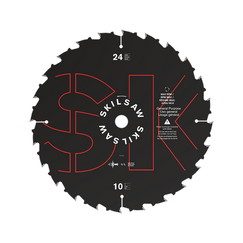 10 In. 24T General Purpose Circular Saw Blade