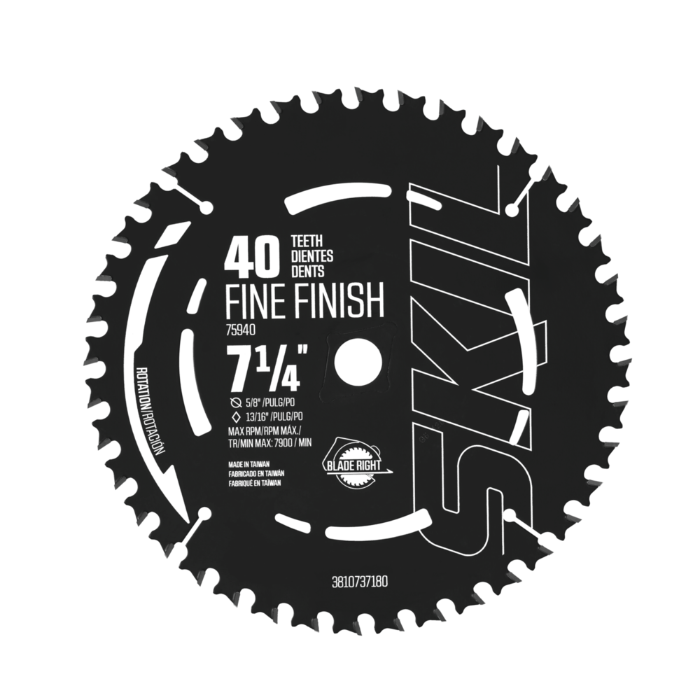 7-1/4 IN. X 40T Framing Saw Blade