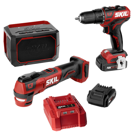 12V Brushless 3-Tool Combo Kit (2 batteries)