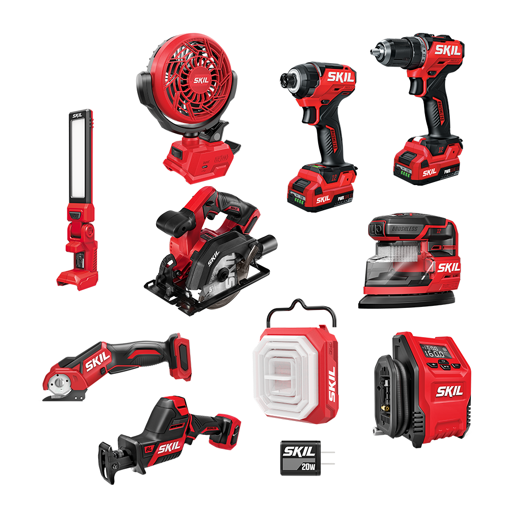 12V Brushless 10-Tool Combo Kit