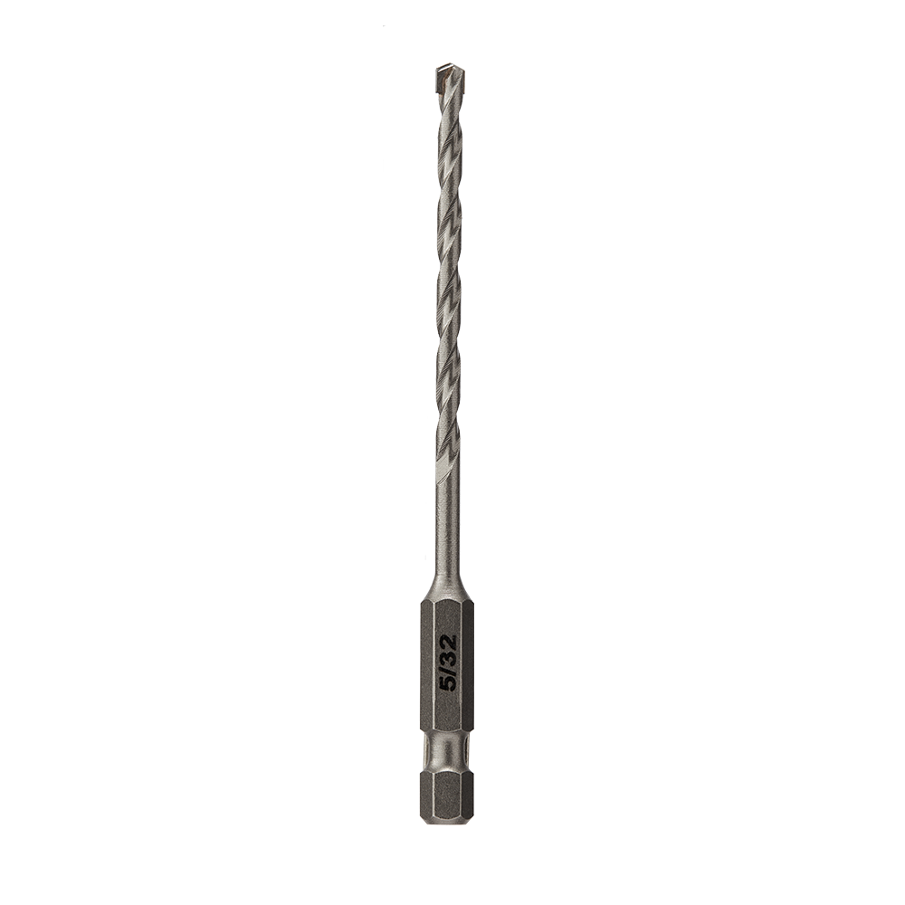 5/32 x 4 In. Carbide Tipped Masonry Drill Bit