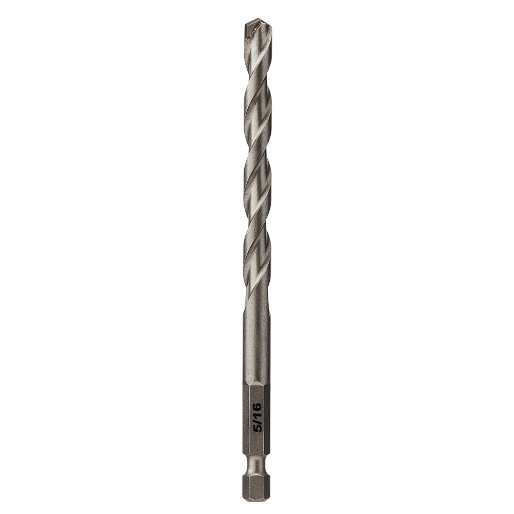 5/16 X 5 In. Carbide Tipped Masonry Drill Bit