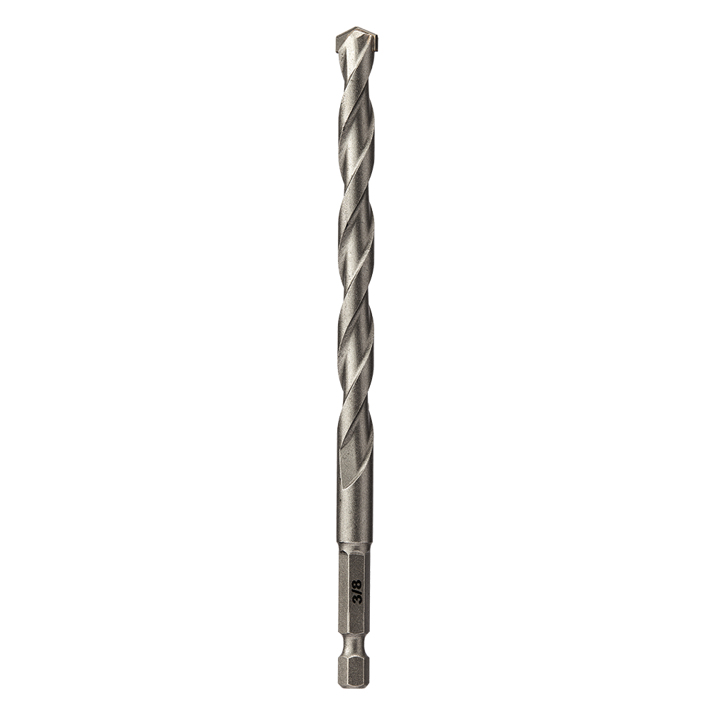 3/8 x 6 In. Carbide Tipped Masonry Drill Bit
